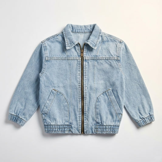 Boys' jacket jeans with zipper