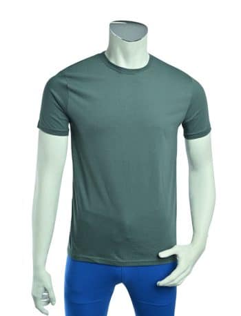 Men's T-Shirt Basic Fashion Round Neck  dark grey