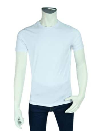 Men's T-Shirt Basic Fashion Round Neck white
