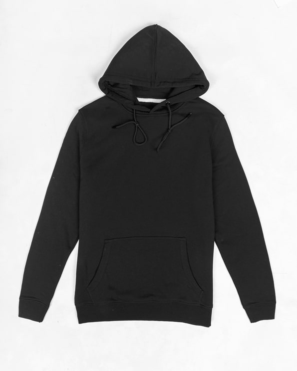 Men’s hoodie sweatshirt- Black – Tree Stores