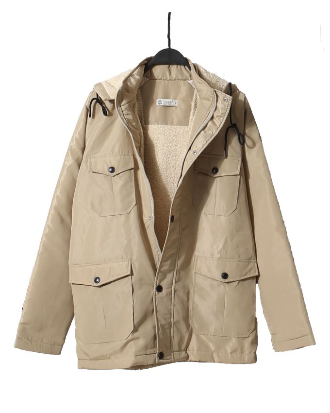 Men's waterproof jacket-beige – Tree Stores