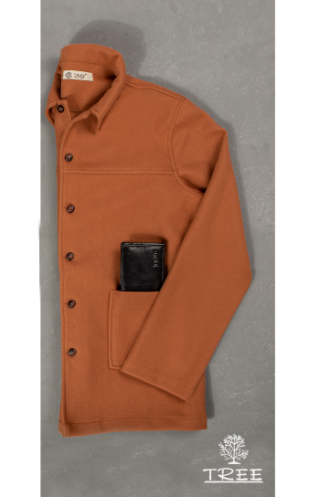 Men's Gogh OverShirt With Sleeves  - Camel