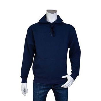 Men`s Hoodie Sweatshirt with Kangaroo Pockets - Navy